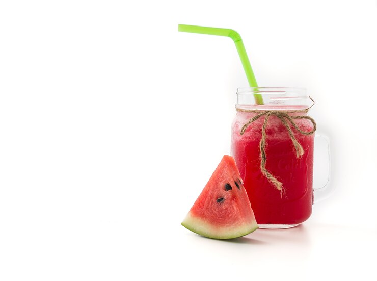 Foto grátis smoothie de melancia