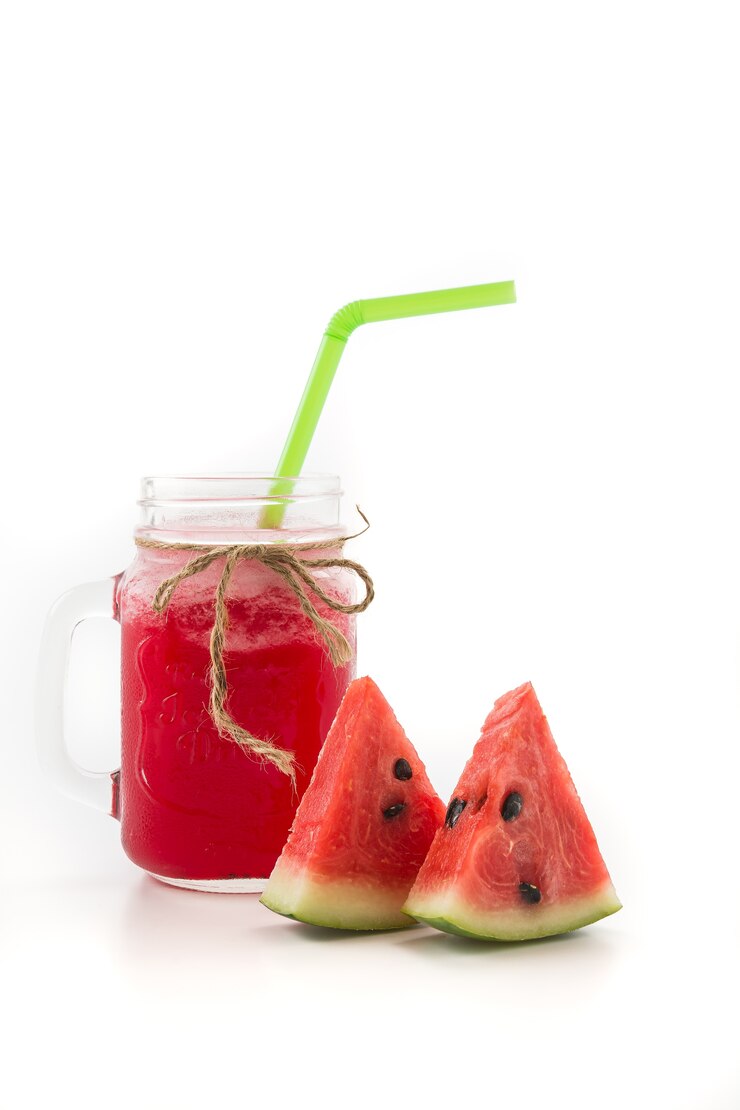 Foto grátis smoothie de melancia