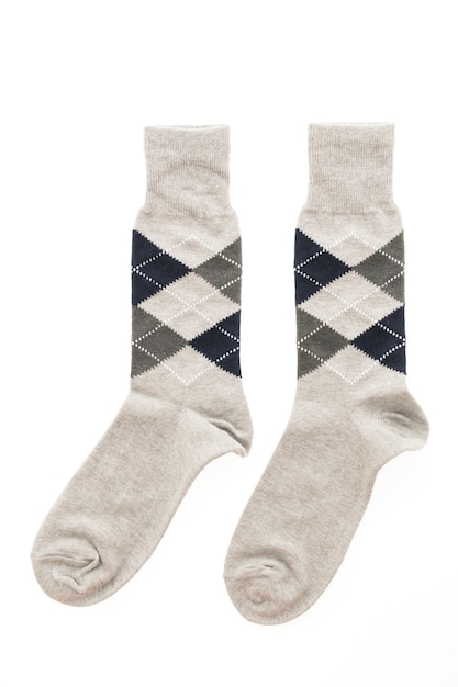 Foto grátis sock isolado no branco