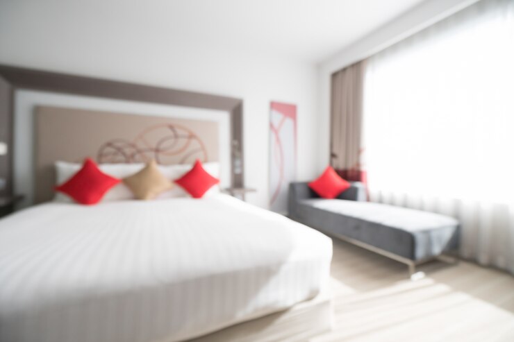 Foto grátis sofá e cama com almofadas