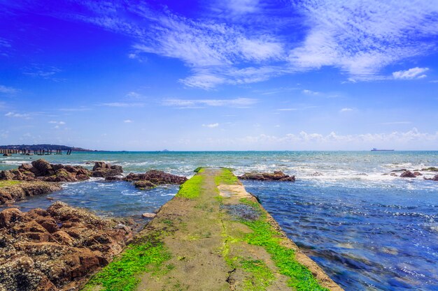 Sol férias céu oceano panorama exterior