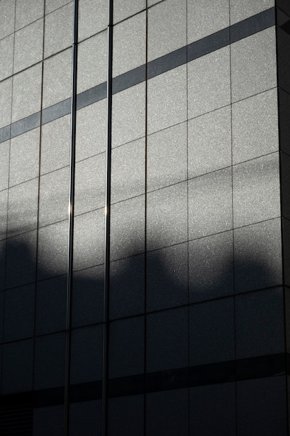 Sombras abstratas do edifício da cidade