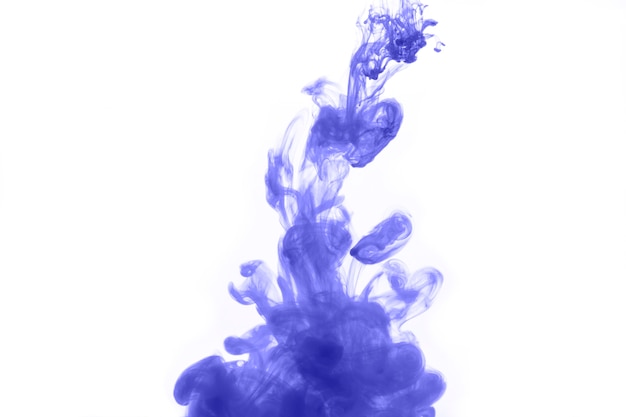 Splash of violet paint
