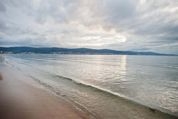 Sunny Beach no Mar Negro na Bulgária Férias de verão férias de viagem