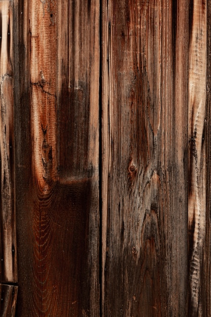 Superfície de madeira antiga com grão