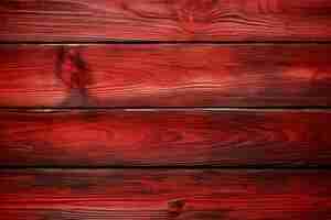 Foto grátis superfície de tábuas de madeira vermelhas brilhantes