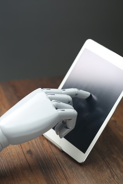 Tableta de operações robóticas AI