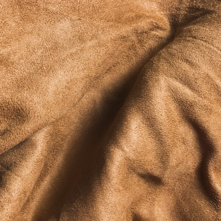 Foto grátis tecidos marrons curvos sólidos para cortinas
