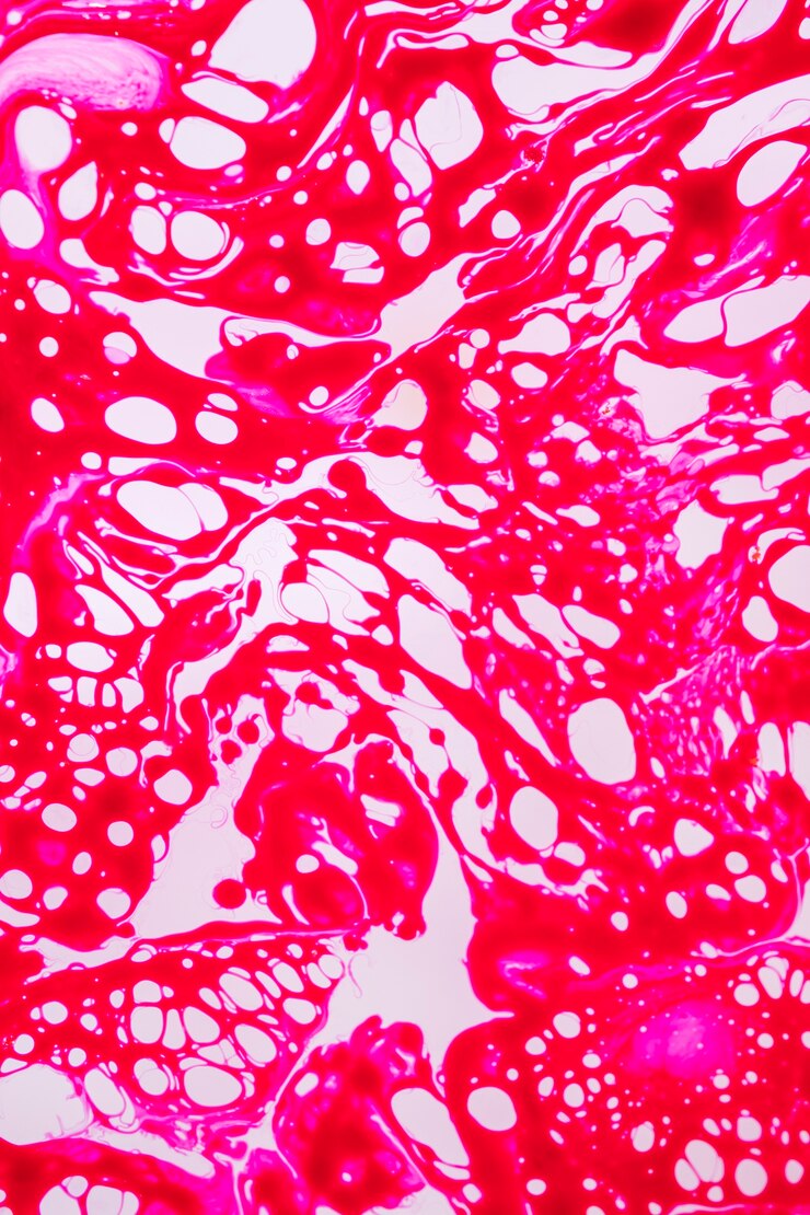 Foto grátis teia de aranha fúcsia abstrata em óleo