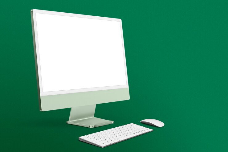 Foto grátis tela do computador em branco