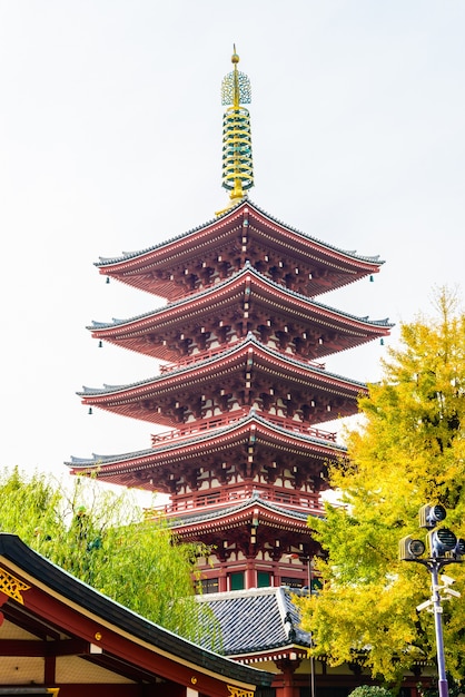 Foto grátis templo de sensoji