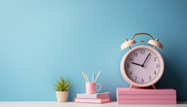 Foto grátis tempo para aprender em uma biblioteca moderna gerada pela ia