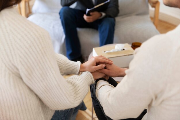 Terapia de família em consultório de psicólogo