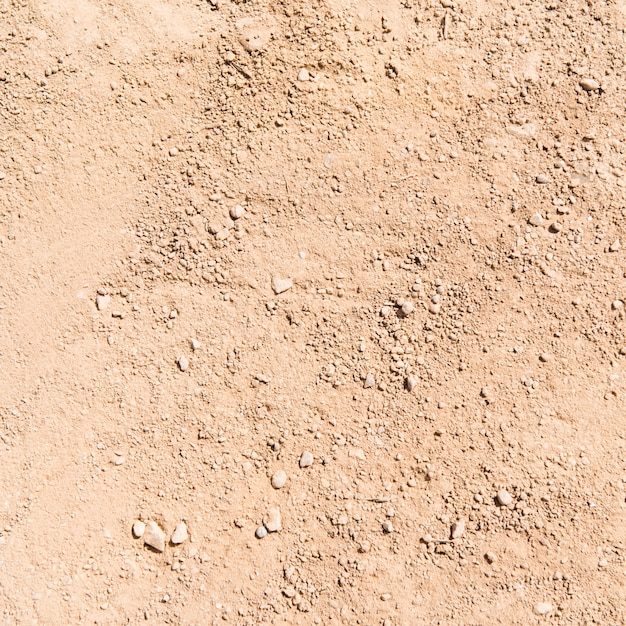 Terra de areia texturizada.