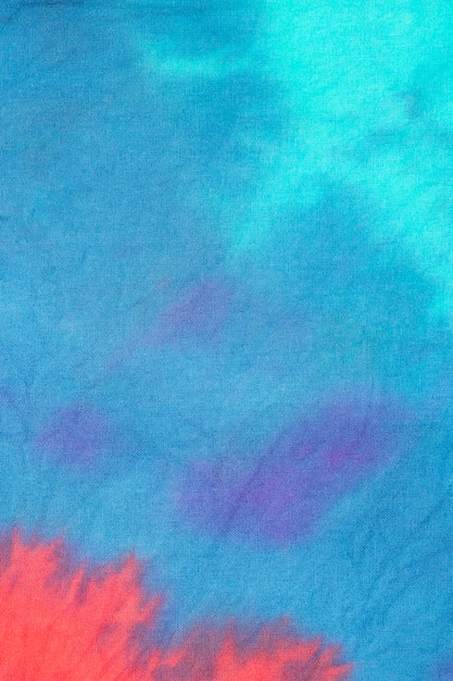 Têxtil tie-dye gradiente