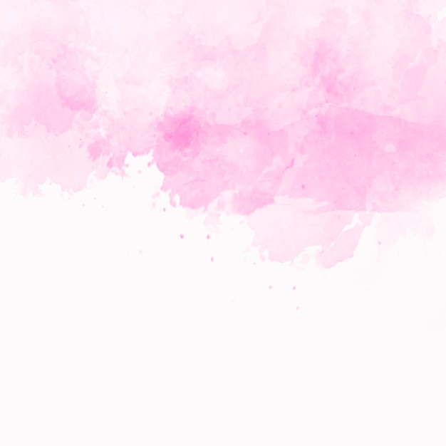 Foto grátis textura aquarela rosa com copyspace na parte inferior