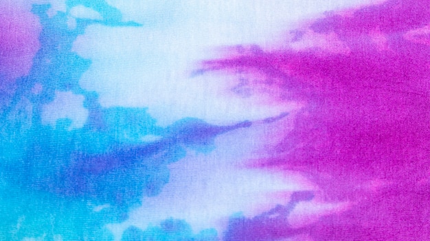 Textura colorida de tecido tie-dye