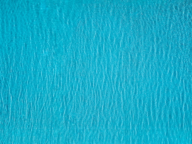 Textura da água da piscina