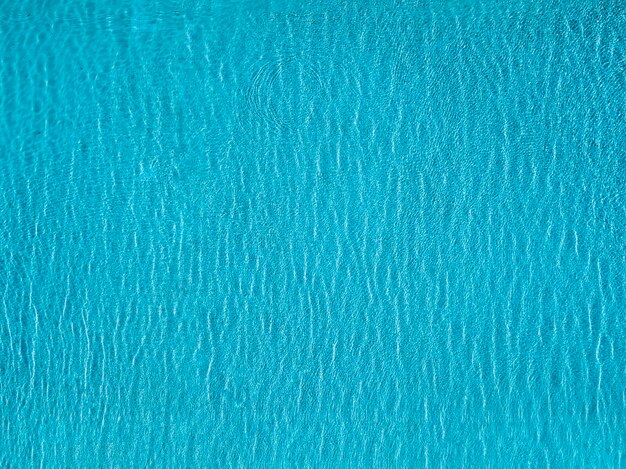 Textura da água da piscina