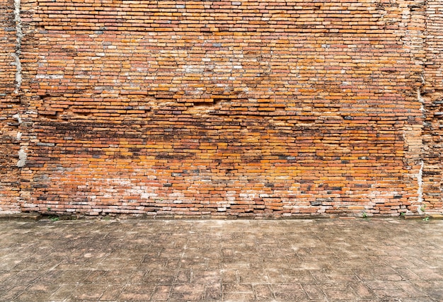 Textura da parede de tijolos para o fundo