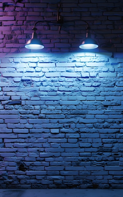 Foto grátis textura da superfície da parede de tijolos azuis