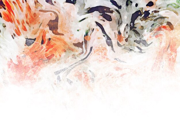 textura de aquarela de tinta de mão de mármore