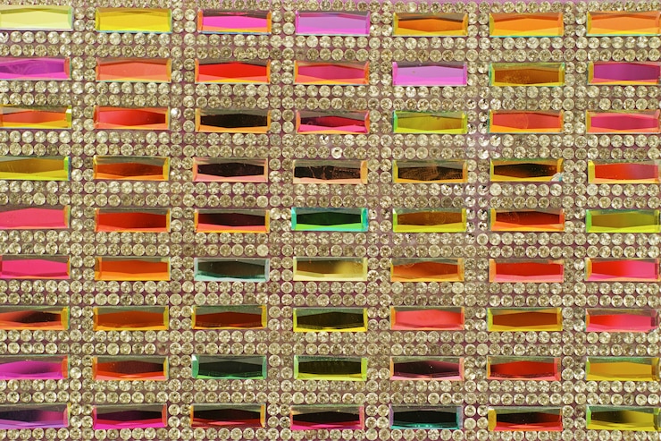 Foto grátis textura de caixas coloridas