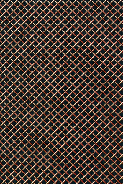Foto grátis textura de close-up de grelha de metal de um alto-falante de música em iluminação colorida