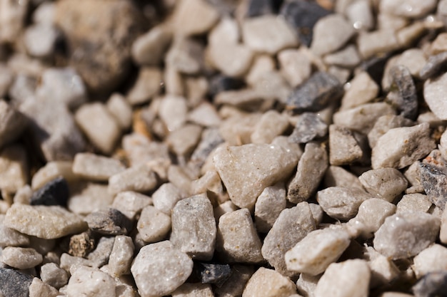 Textura de close-up de pedras