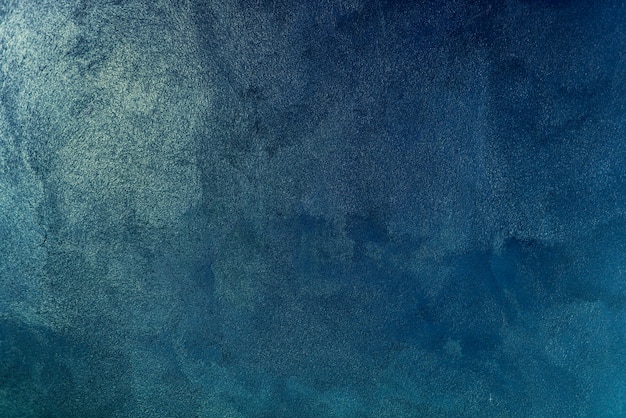 Textura de fundo de parede de tinta azul