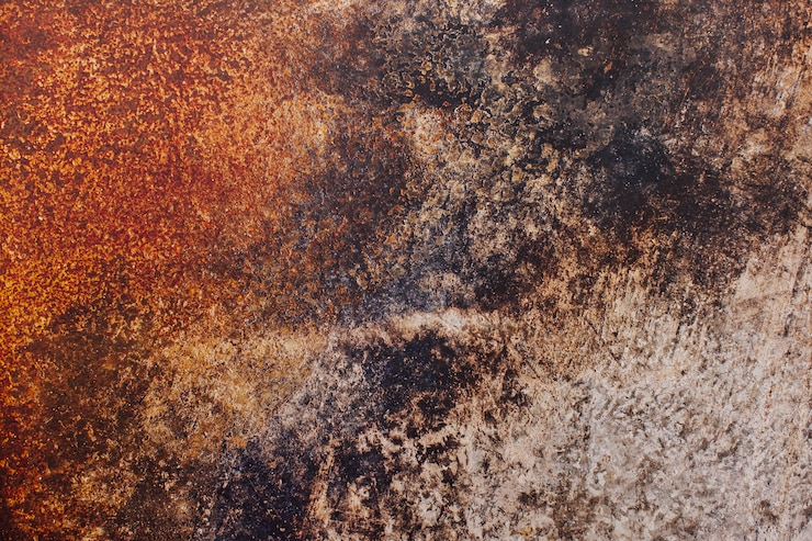 Foto grátis textura de metal enferrujada para plano de fundo