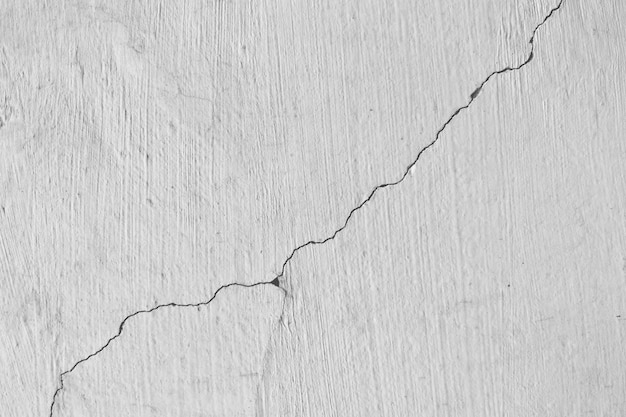 Textura de parede branca com crack