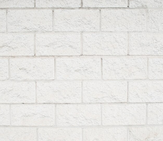Textura de parede de tijolo branco