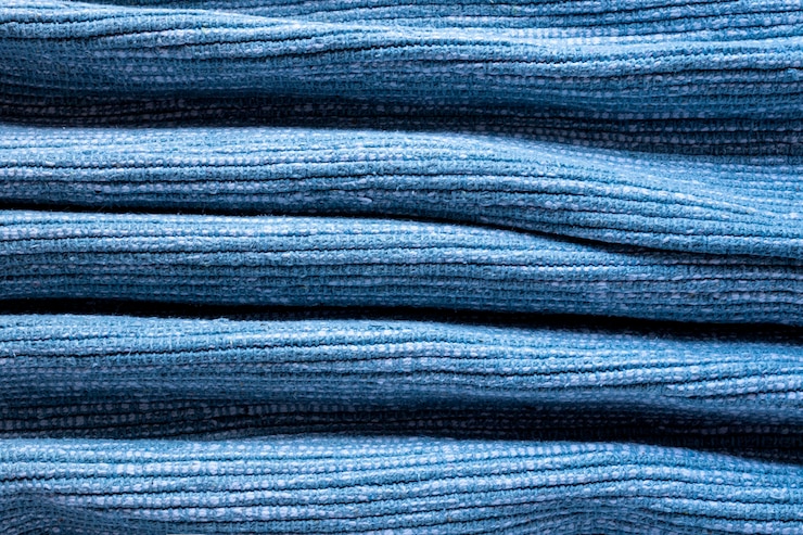 Foto grátis textura de tecido de camada plana