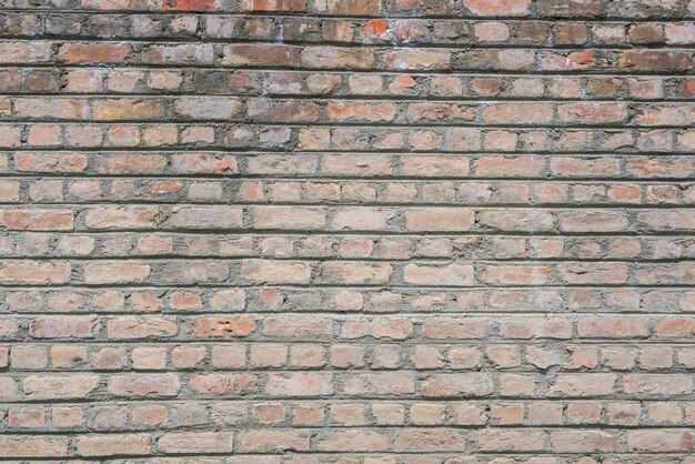 Textura do padrão da parede de tijolos.