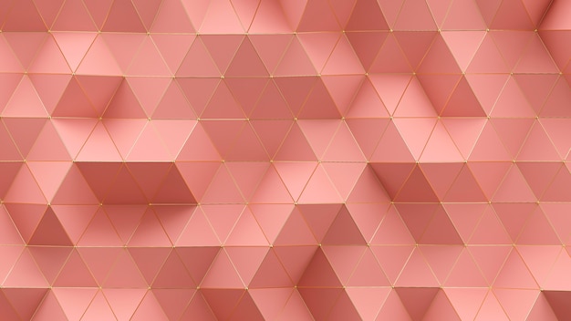 Textura geométrica elegante rosa