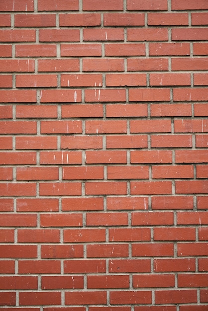 Textura vertical de uma parede de tijolos