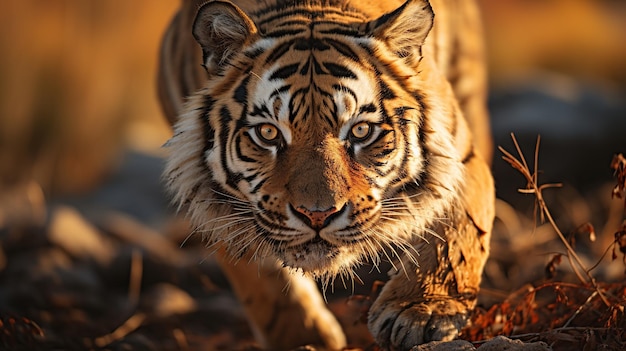 Foto grátis tigre siberiano panthera tigris altaica