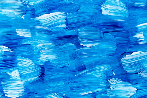 Tinta azul texturizada de fundo estético DIY arte experimental
