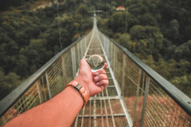 Tiro bola de cristal