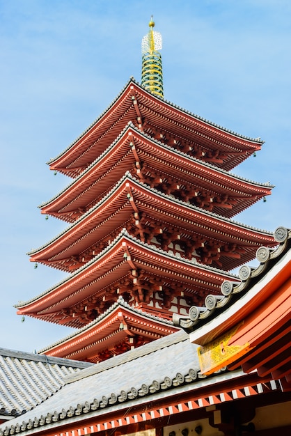 Foto grátis torre japão japonês templo xintoísmo