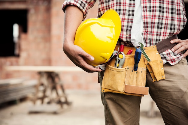 Foto grátis trabalhador da construção