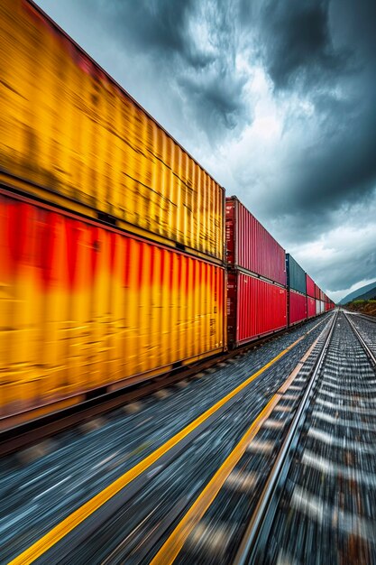 Foto grátis transporte e logística de produtos