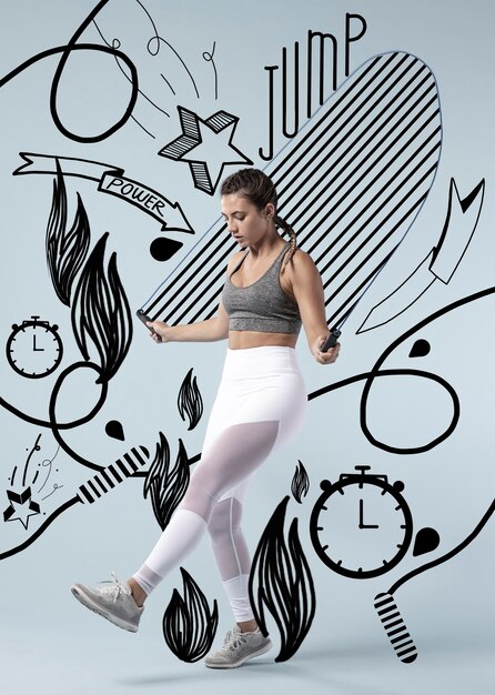 Treinamento completo para mulheres em forma
