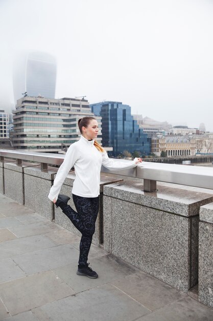 Treinamento do corredor para a maratona