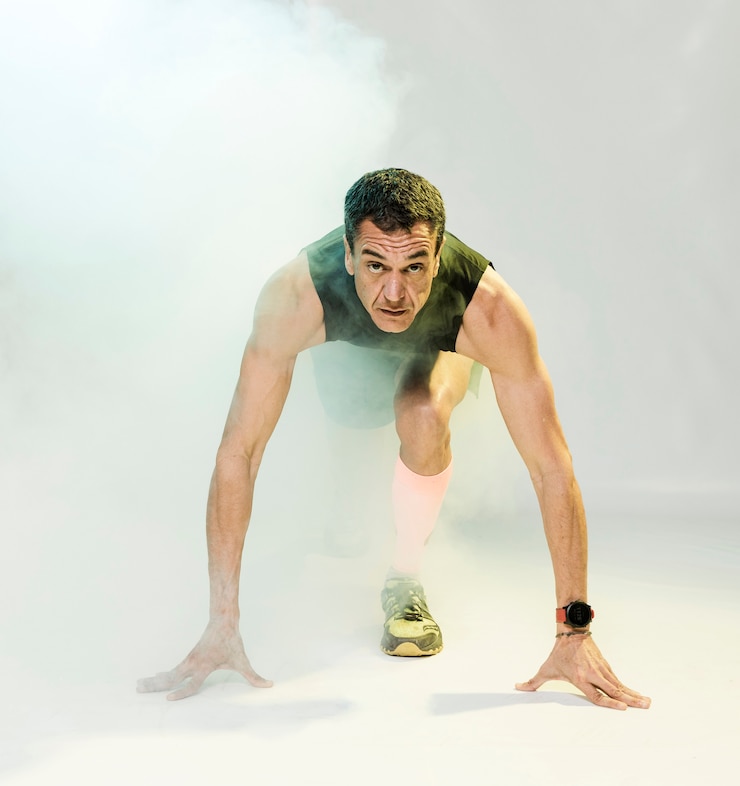 Foto grátis treinamento esportivo homem