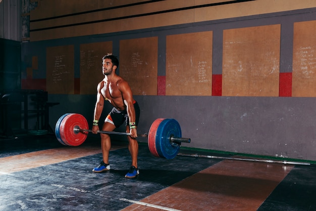 Treino de musculação