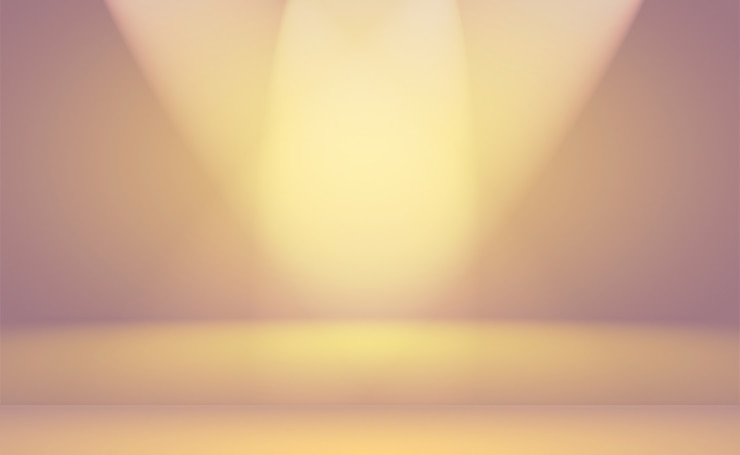 Foto grátis um fundo suave de gradiente vintage com um poço de cor pastel usado como estúdio, apresentação de produto e banner.