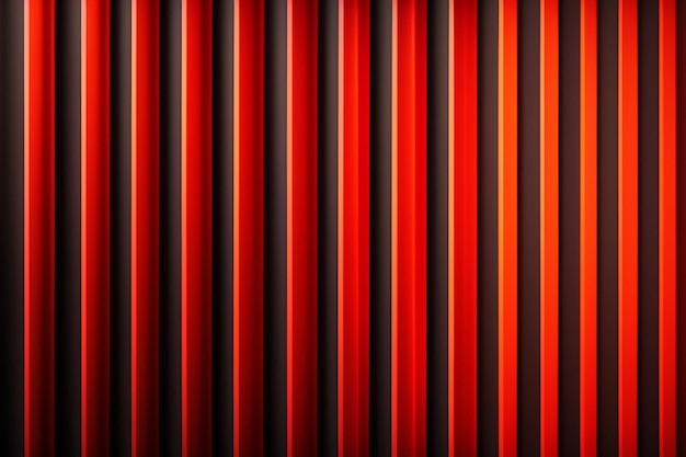 Uma cortina vermelha que tem a palavra " nela "