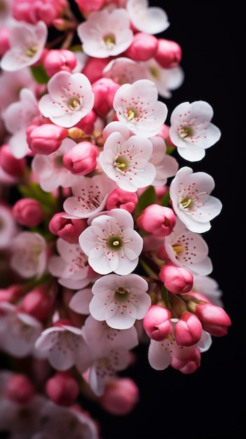 Uma linda flor na natureza